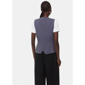 Whistles Lottie Pinstripe Waistcoat